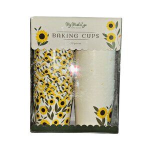 My Minds Eye New Sunflower Baking Cups 50pc Cupcake Liner Baking Accessories